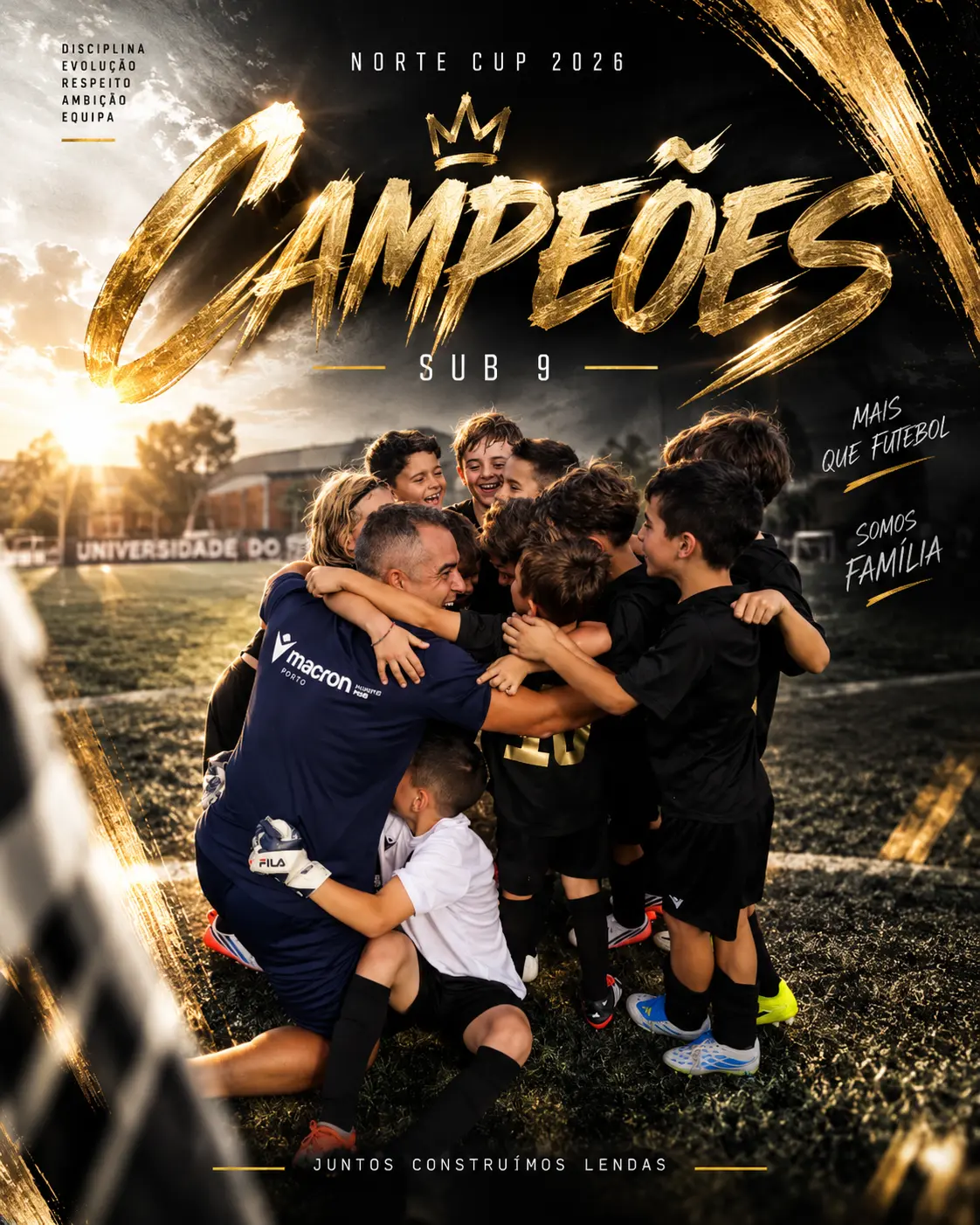 Campeões Sub 9 - Norte Cup 2026